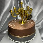 کیک طرح لوستر