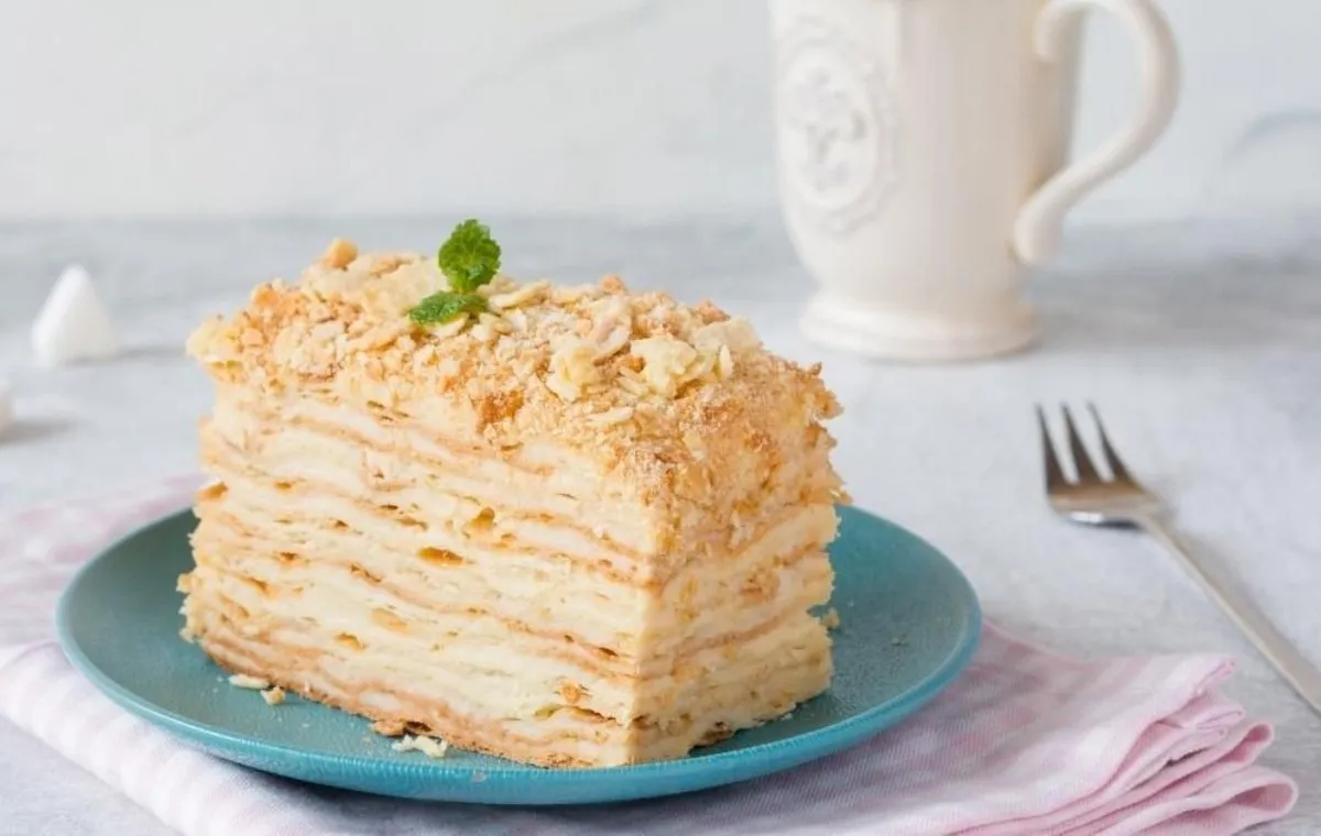 napoleon-pastry شیرینی ناپلئون - تصویر 1