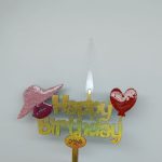 شمع تولد طرح Happy Birtthday