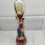گل خشک شیشه ای سفید سایز کوچک